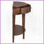 Table basse incurvée avec 3 tiroirs Tablette - Rangement élégant pour le salon et amp; Couloir-954273262