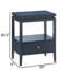 Olana Midnight 1-Drawer Nightstand-1326079045