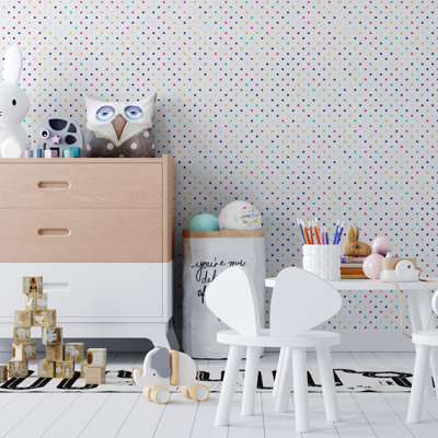 Rouleau de papier peint adhésif lisse L 8,5 pi x l 24 po Idell