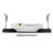 Capri 2-Piece 0.8/1.6 GPF Dual Flush Elongated Bowl Wall Mounted Toilets with In-Wall Tank, Fits 2x6 Studs(Seat Included)