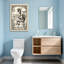 Bain et lessive oie lisant le journal sur la toilette-1429853570