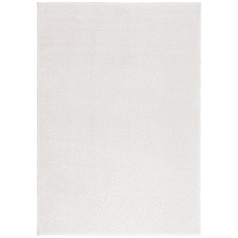 Tapis ivoire à poils longs Penelope 540, Rectangle 8 pi x 10 pi