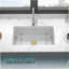 Undermount Sink, Rectangular Single Bowl Sink Basin