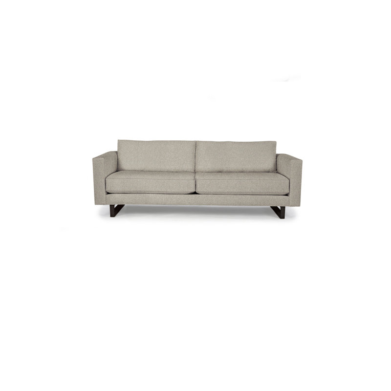Avalon Sofa, Wenge, Black Bear Polyester
