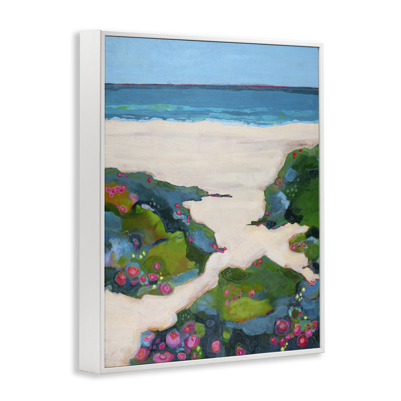 «Coast Is Clear Landscape», estampe numérique, conception par Dorothy Holmes Mohler, H 14 po x l 11 po