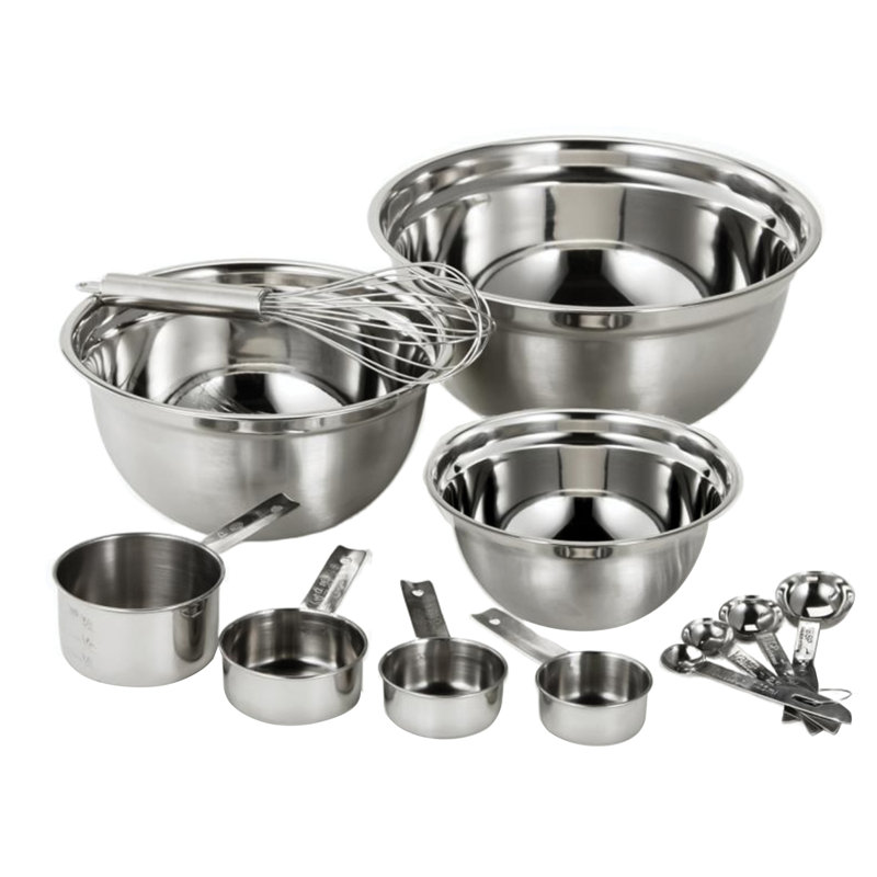 12 Piece Nested Mixing Bowl Set