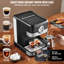 Stellweilan Tessberg Semi-Automatic Espresso Machine with Frother