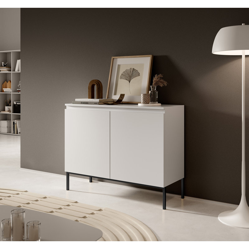 Nerely 100cm Sideboard, White