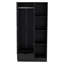 Armoire 71H "avec 1 tiroir et 4 tablettes ouvertes à 2 niveaux, 2 portes-831173511