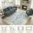 Caulksville Machine Washable Floral Boho Area Rug,Modern Low Pile Carpet with Non-Slip Backing for Easy Cleaning-862518837-869821752