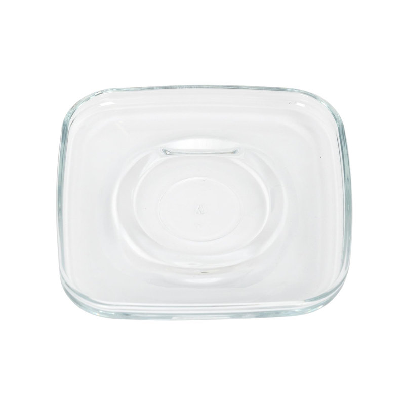 12.5cm Cozy Glass Cappuccino Saucers - 16.5cm
