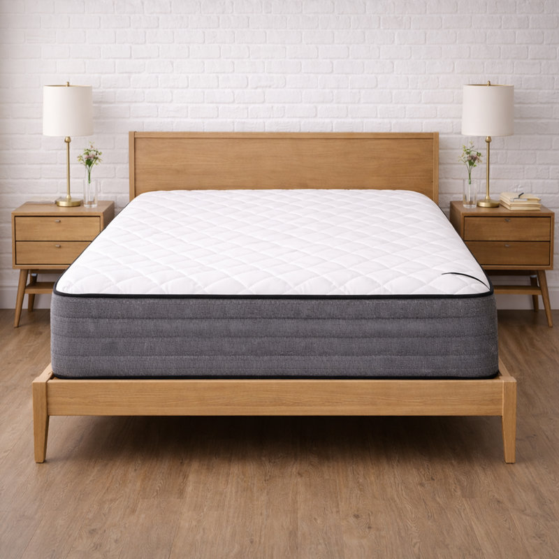 10" Plush Tight Top Fully Assembled Innerspring Hybrid Mattress, Full XL, No Box Spring