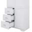 Armoire de rangement haute et spacieuse avec tiroirs et portes-78716039