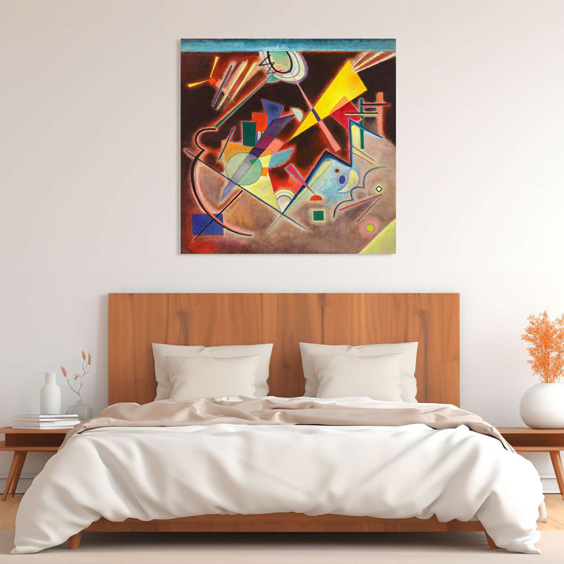 Deep Brown by Wassily Kandinsky - Wrapped Canvas Print, 90cm H x 90cm W
