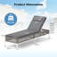 194cm Long Single Chaise with Cushions-454568694