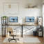 Metal Base Computer Desk-1553876458-1553876465