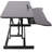 Adjustable Height Standing Laptop Desk,Adjustable Sit to Stand Up Workstation with Keyboard Tray-1045043686