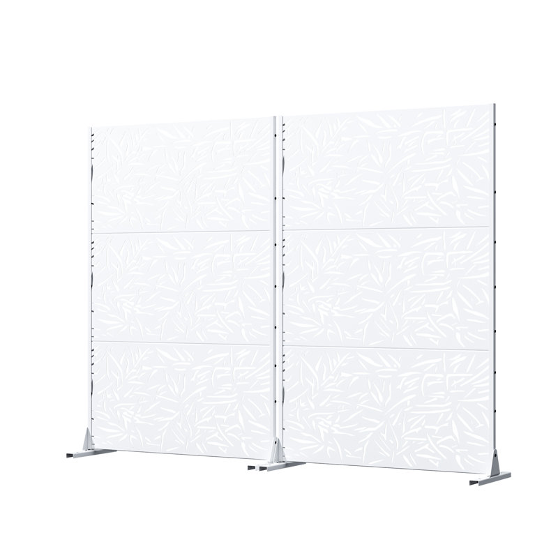Paravent de clôture en treillis de jardin H 6 pi x l 4 pi Isolde pour terrasse, balcon, cour, piscine, espace intérieur