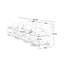 Canapé modulaire à 3 places Boneless-1489099587