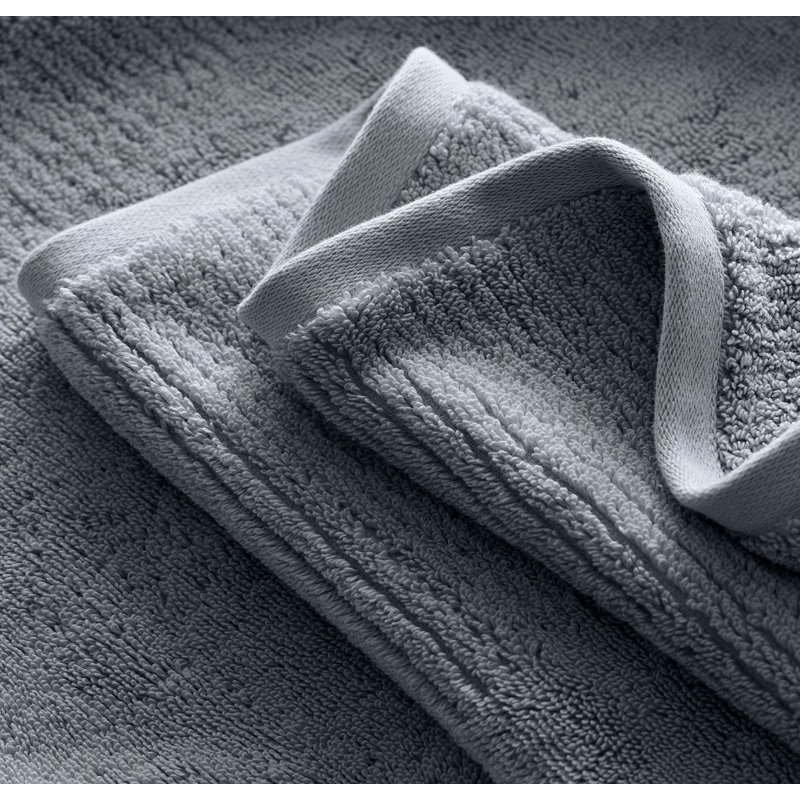 Turkish Ultra Plush Towel Set, 6 Pieces: 2 Bath Towel, 2 Washcloth, 2 Hand Towel, Mineral