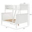 Lit superposé en bois massif Fermon-84991340
