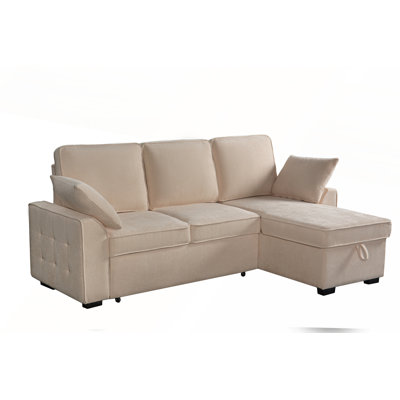 Multi-Functional Sectional Sofa Ensemble with Removable Cup Holder Tray, Storage-Integrated Chaise, and Adjustable Backrests