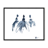 'Study Of Dress No.5' Framed Print Wall Art