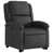 Black Genuine Leather