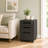 3-Drawer Rolling File Cabinet with Lock, Black Metal Filing Cabinet on Casters, Lockable Under Desk Office Storage Cabinet for Home Office, Fully Assembled-1586910216