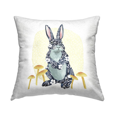 Abstract Outdoor Throw Pillow