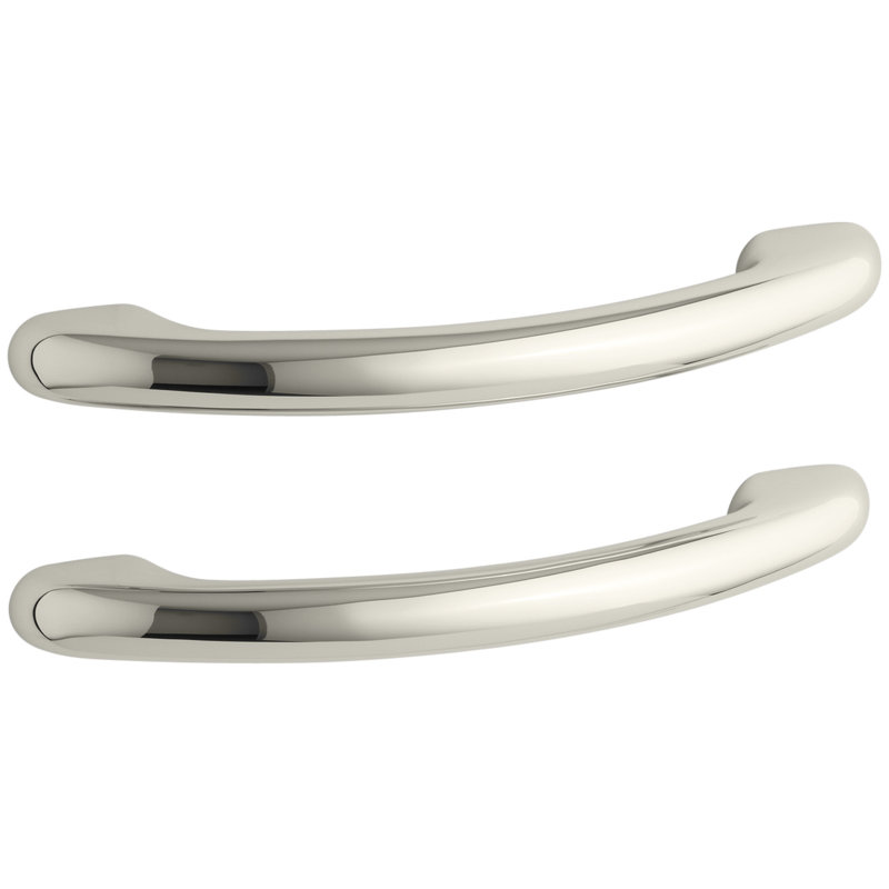Barres d'appui Waterscape, Nickel poli éclatant