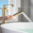 Velvet 1 Handle Waterfall Faucet with Diverter-82601659