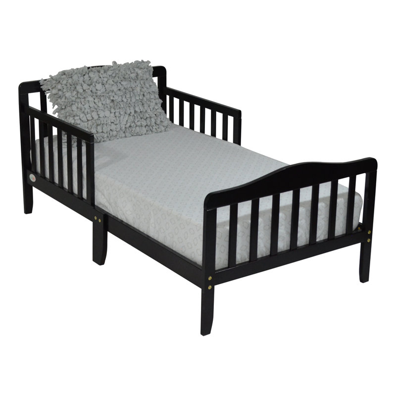 Lit pour enfant en bois massif Fellipe, Espresso