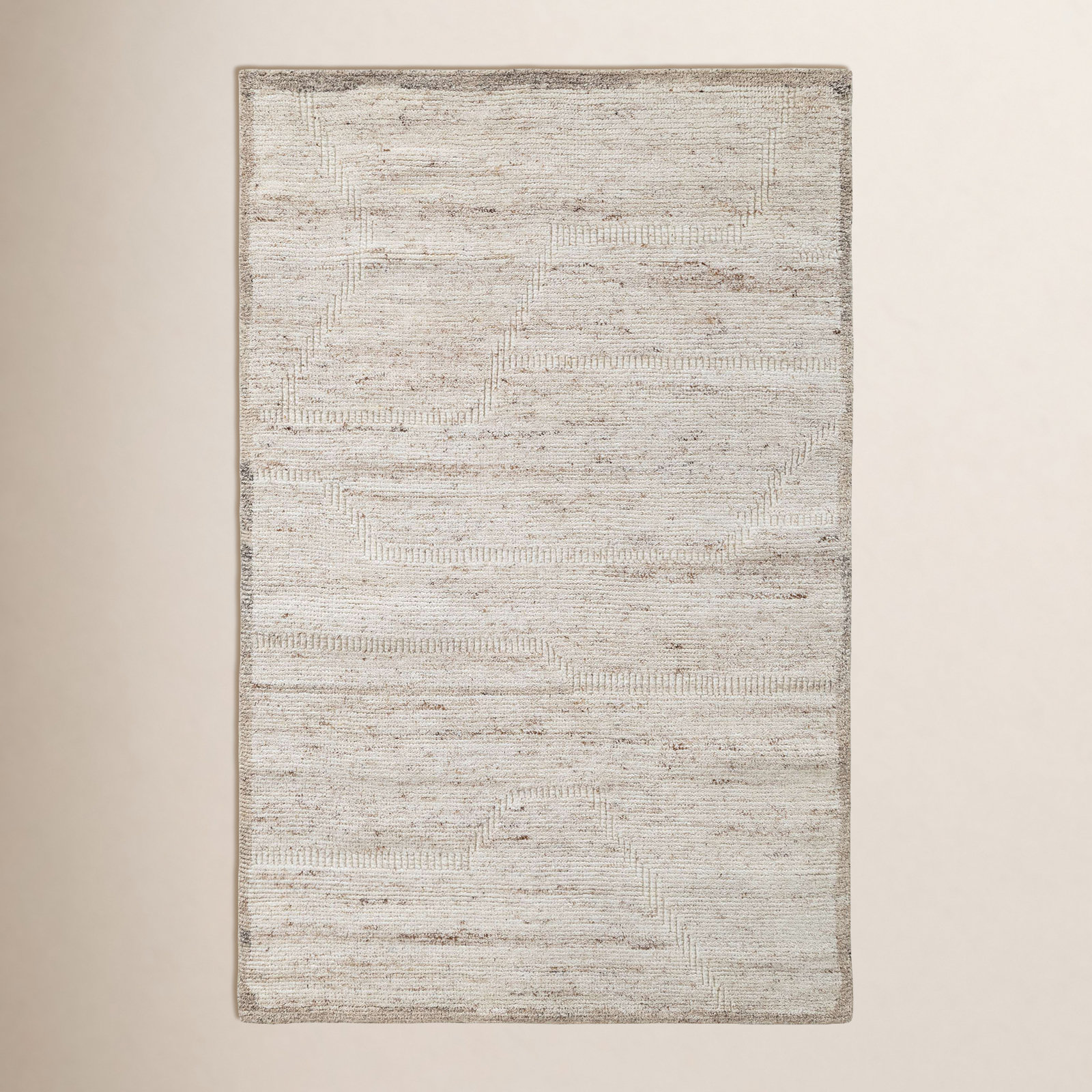 Aya Hand-Knotted Wool Rug, Rectangle 2' x 3'