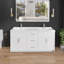 Armoire de salle de bain autoportante sans base 72 po x P 21,5 po x H 33,5 po-118136072