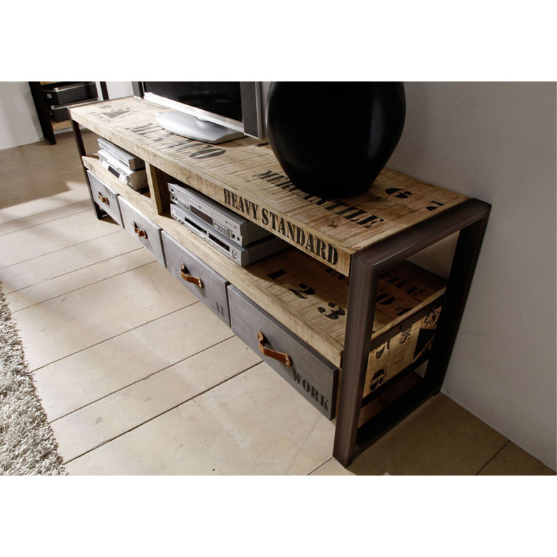 Factory Unfinished TV Stand for TVs up to 78"