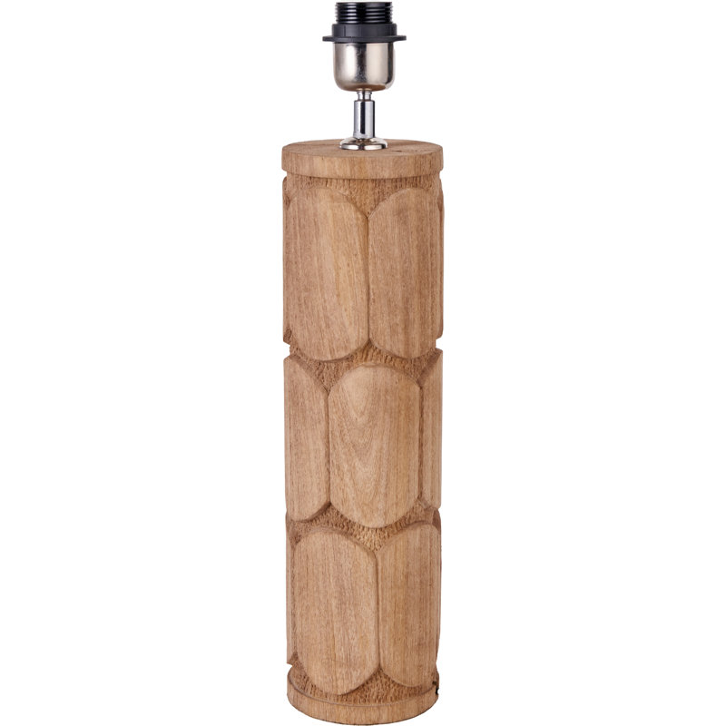 Aurelia Wood Table Lamp, Beige