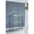 Metal Console Table, Mirrored Shelf
