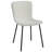 4-piece Fabric Dining Chairs Set With Cushioned Seat & Back, Sturdy Black Metal Legs & Slimline Design For Kitchen, Dining Room, Living Room, Bedroom-1037758557
