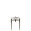 Lavabo de console de salle de bain mural en céramique 28 pouces, 3 trous de robinet pré-percés, pieds de support en acier inoxydable avec barre à serviettes, sans robinet-120638236-120638234
