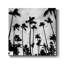 Palm Skies - Toile tendue avec châssis de qualité supérieure - prête à être accrochée