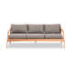 Elswick Teak 5 - Person Patio Conversation Sets with Cushions