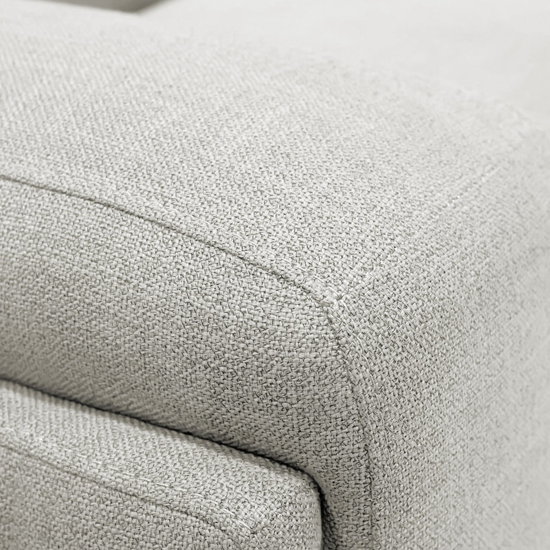 Fauteuil inclinable réversible Asako Anhat, Crème