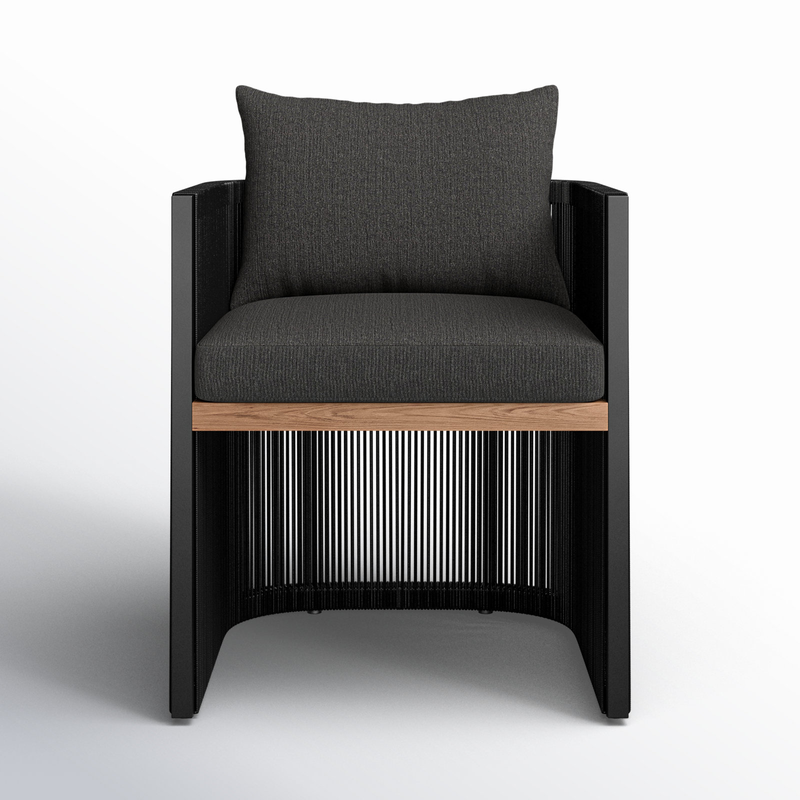 Fifer Teak Patio Armchair