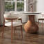 Ensemble de chaises de salle à manger rondes 5 pièces Otelia avec plateau tournant Otelia-906489801-906489800