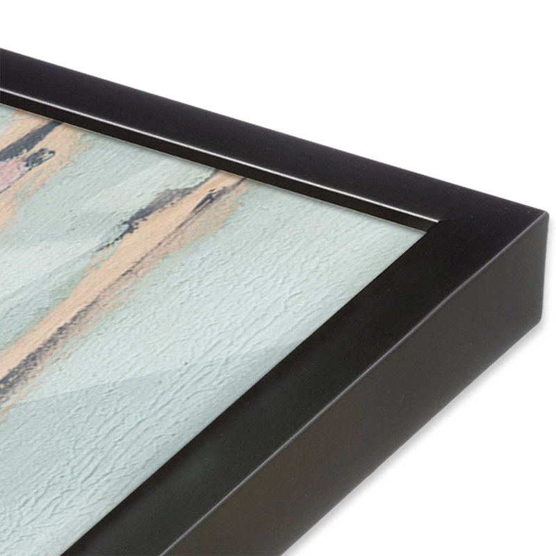 Doux lumière entre les arbres II, H 15,25 po x l 12,25 po, Encadrement ouvert, zinc vieilli