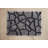 Abstract Shag Gray/Black Area Rug-1800194425