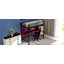 Base de lit mezzanine en métal avec lumière DEL, station de charge USB et bureau Gaming-331137954-331137955