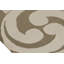 Rug & Kilim's Art Deco Style Rug In Beige-Brown Geometric Patterns "Kaleidoscope"