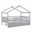 Lit en bois avec lit gigogne simple-844301959-844301955